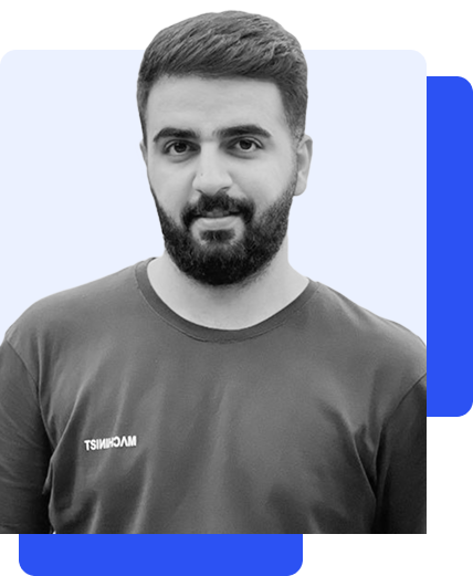 امیر جوادی مدیر عامل شرکت دیجیتال مارکتینگ سین